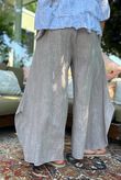 Frame Scoop Hem Pant Washed Rose